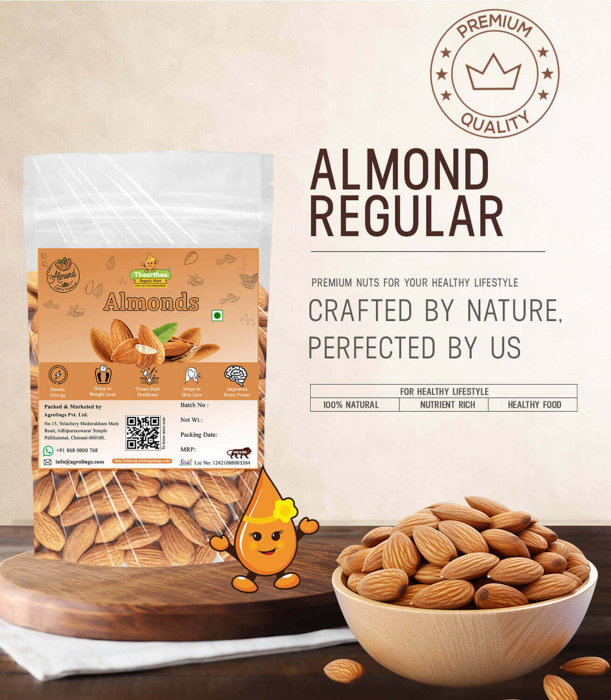 Almond Regular