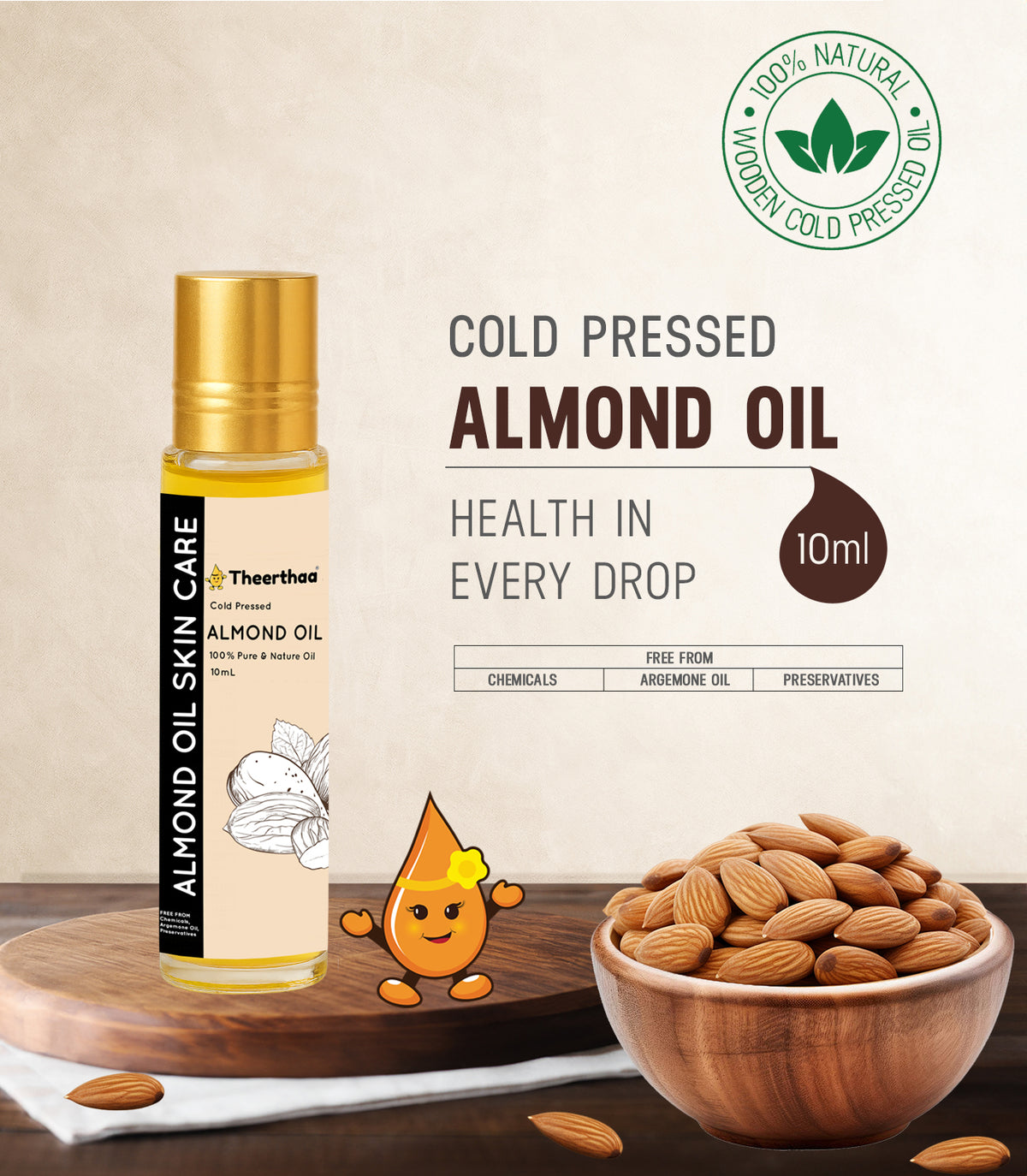 Cold Pressed Almond Oil