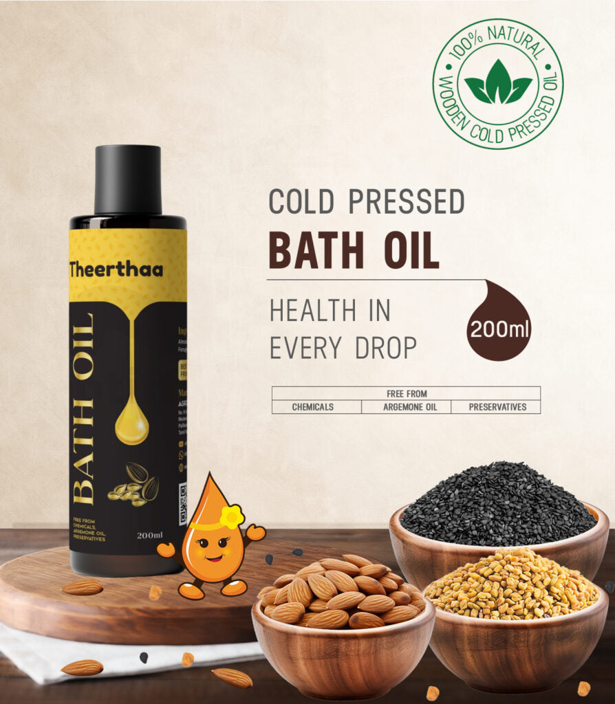 Cold Pressed Bath Oil
