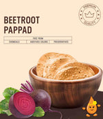 Beetroot Pappad