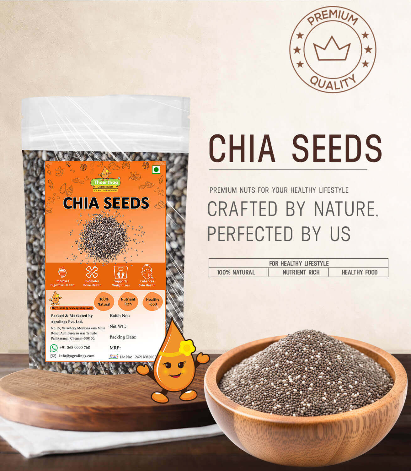 chia seeds plant name in telugu Buy Chia Seeds Online