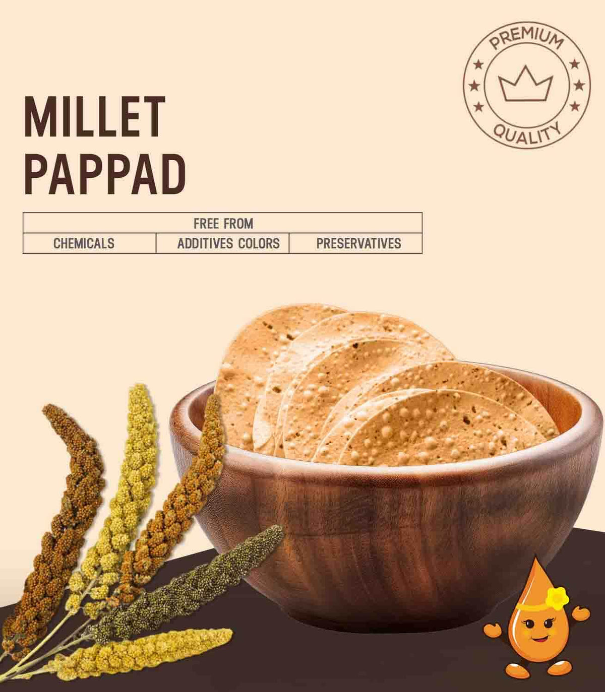 Millet Pappad