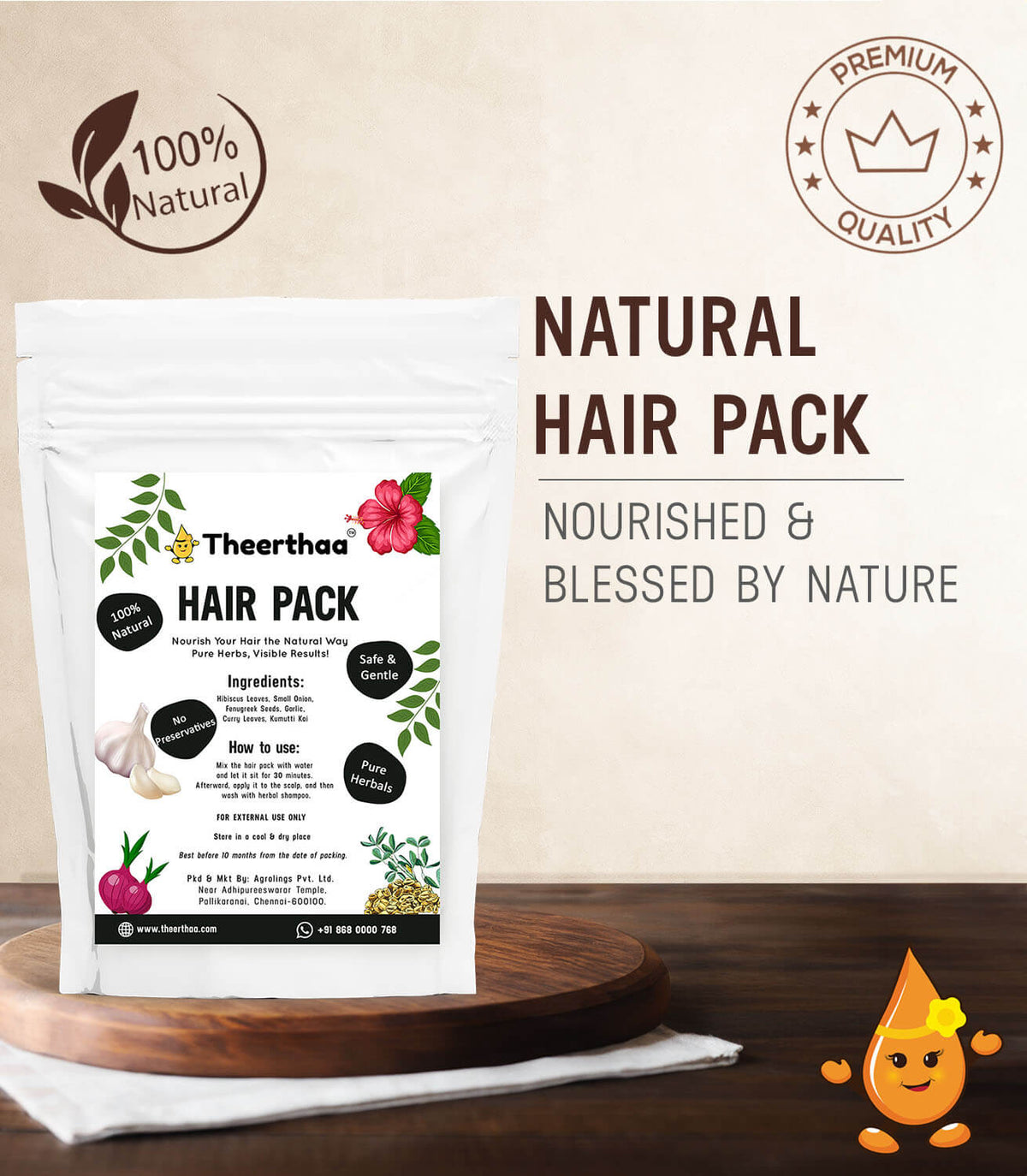 Natural Hair Pack