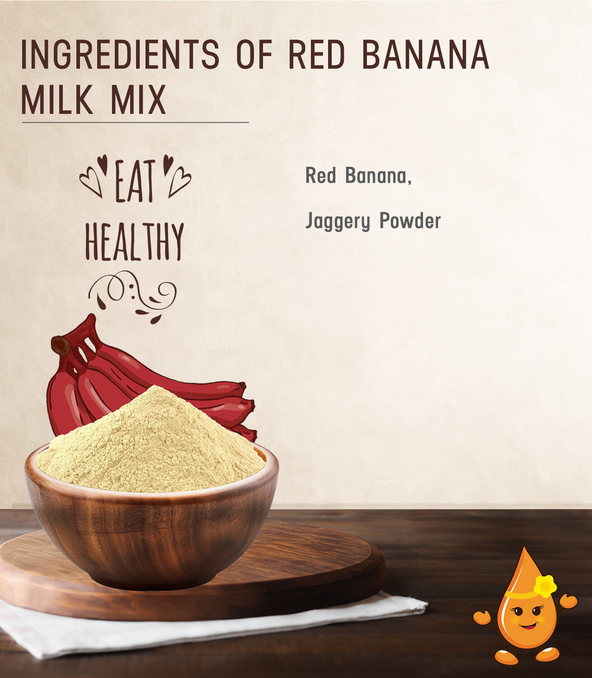 Red Banana Milk Mix