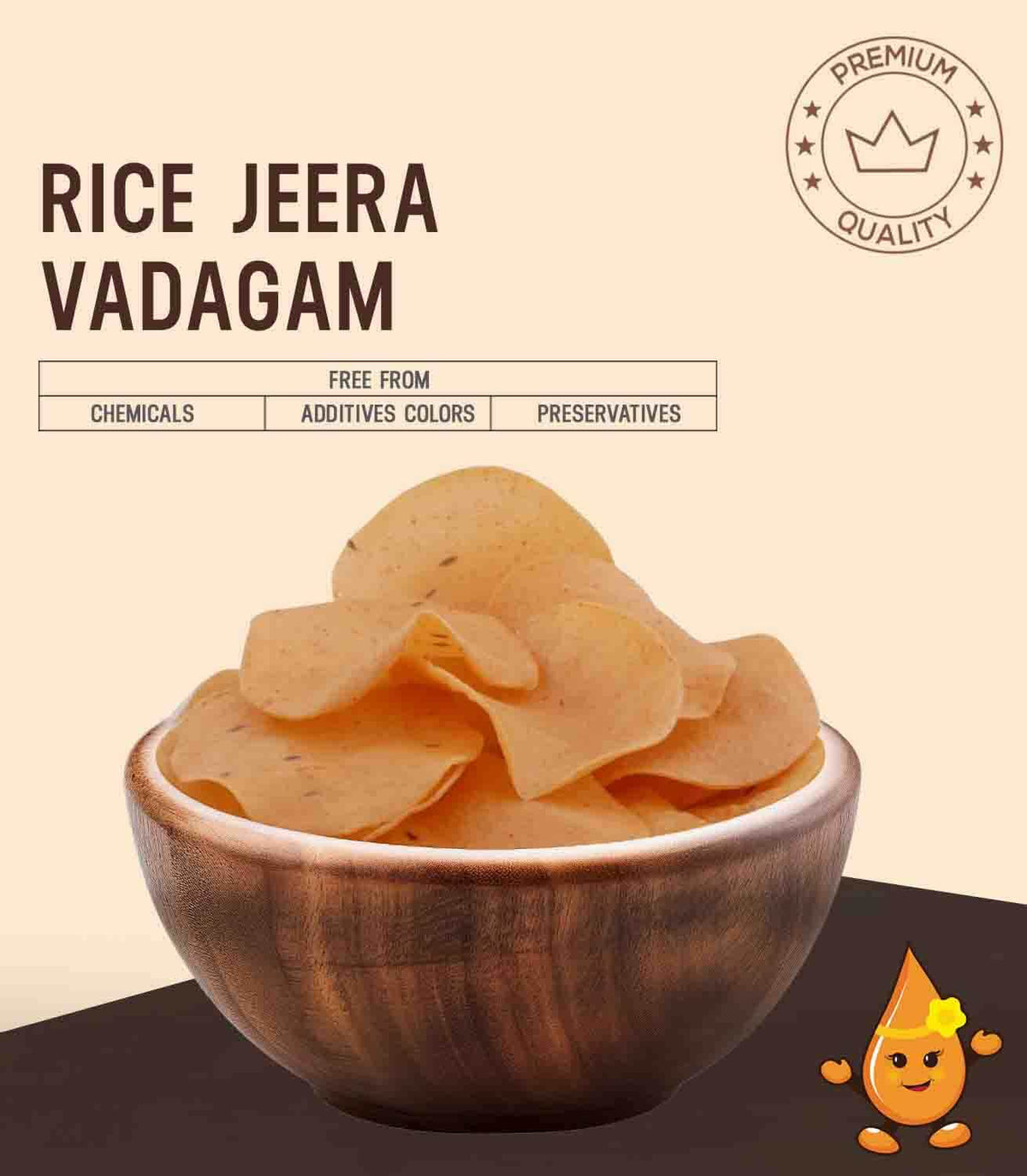 Rice Jeera Vadagam