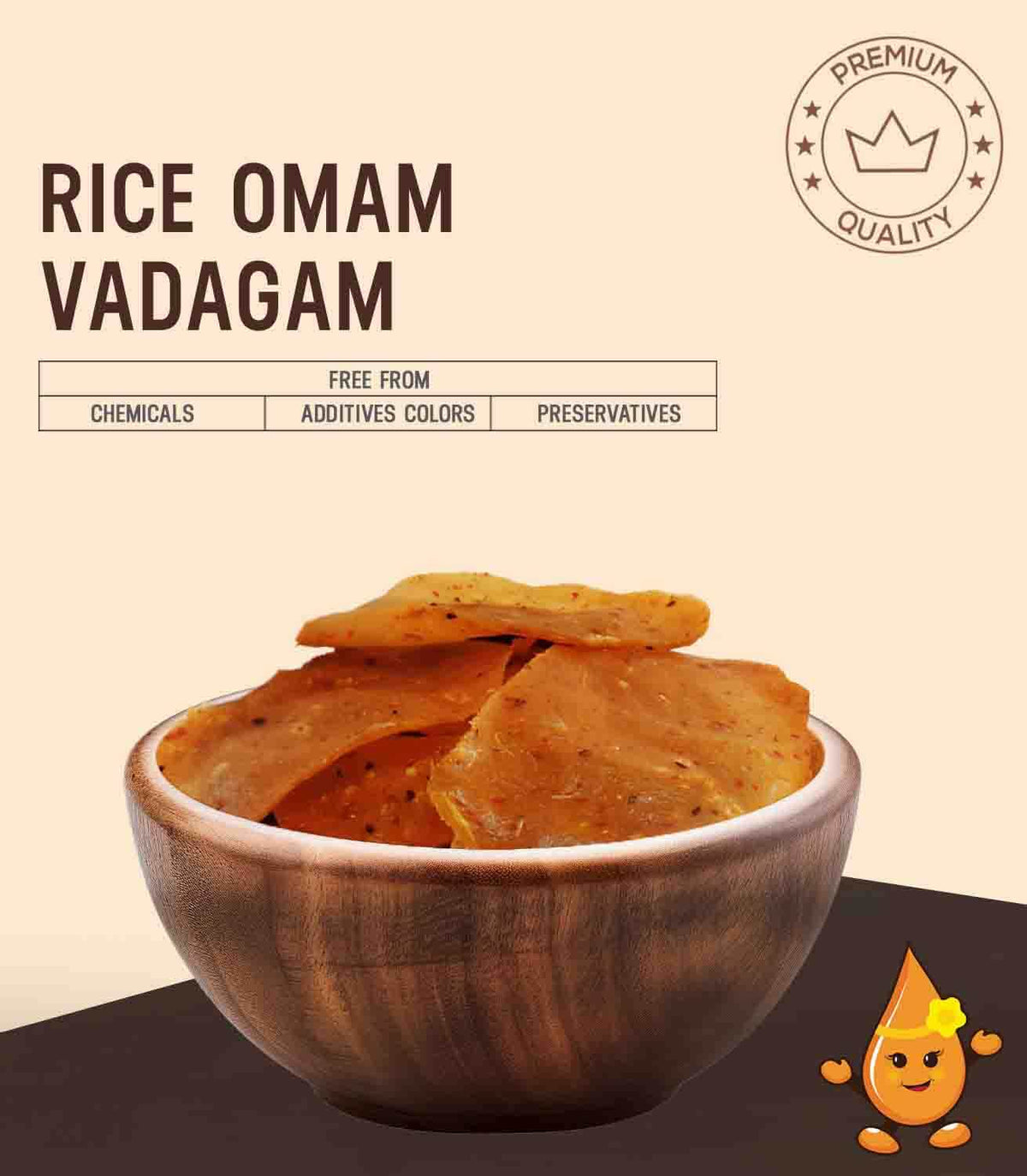 Rice Omam Vadagam