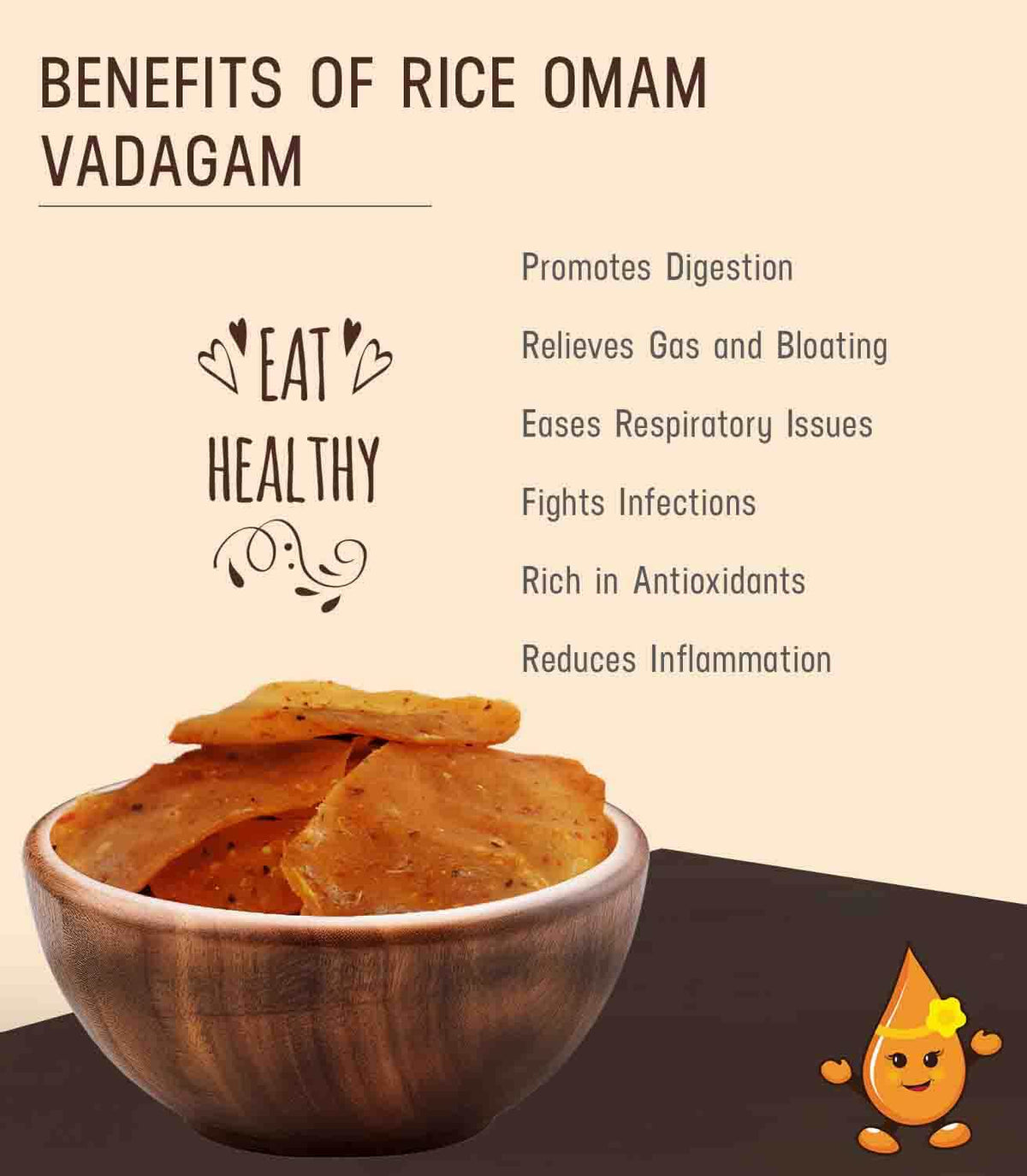 Rice Omam Vadagam
