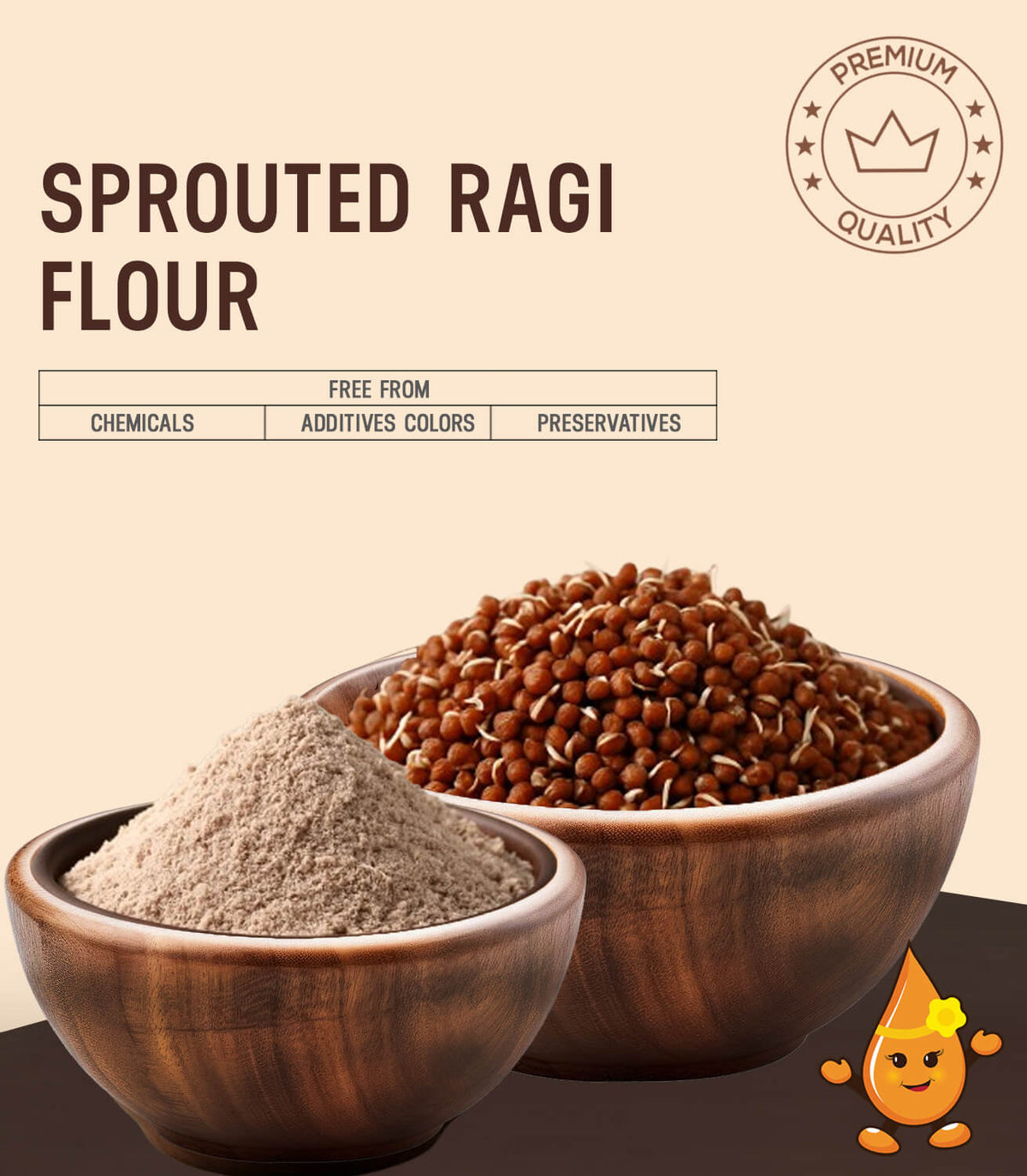 Sprouted Ragi Flour