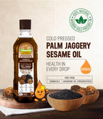 Cold Pressed Karupatti Sesame Oil