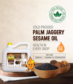 Cold Pressed Karupatti Sesame Oil