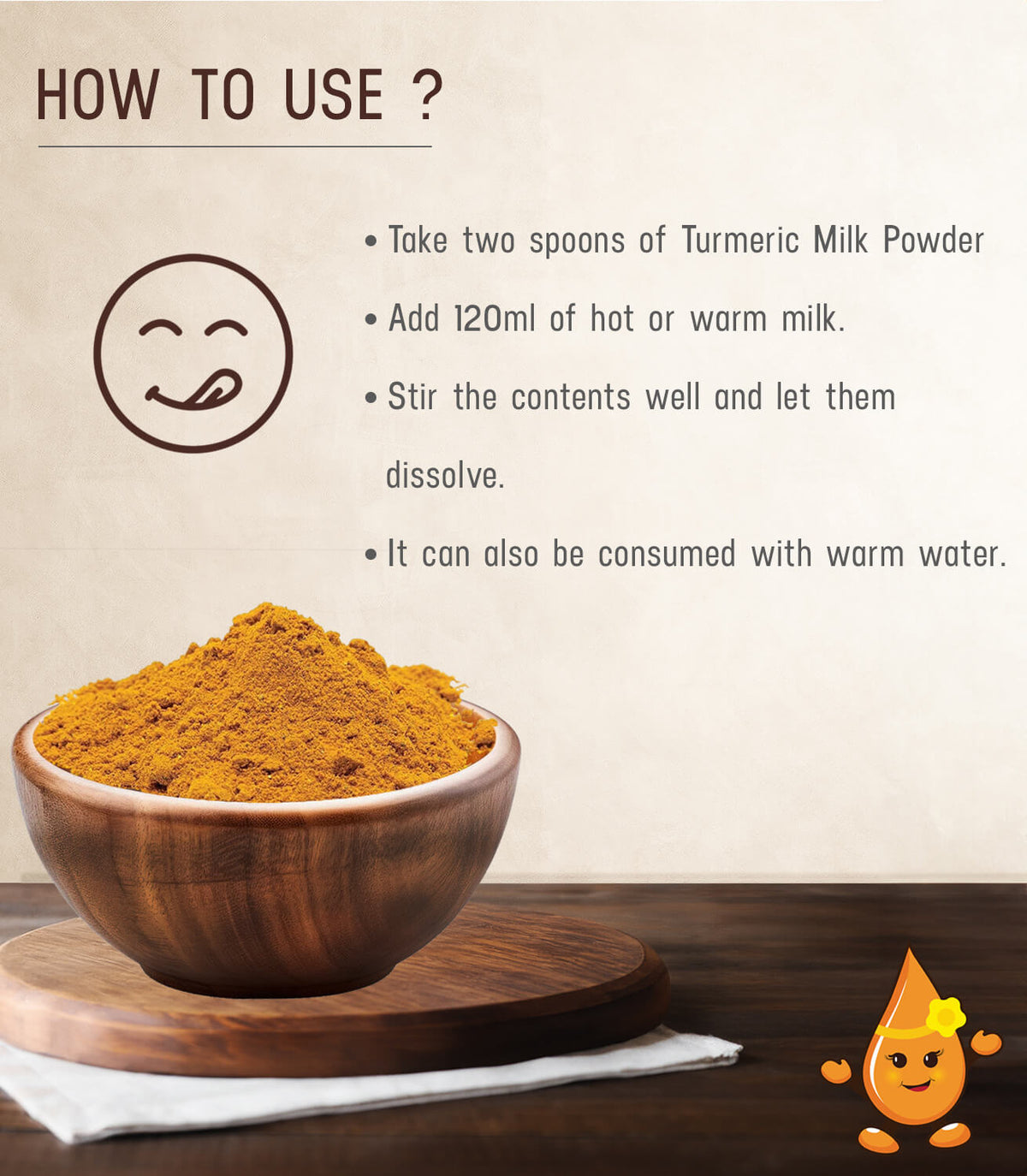 Turmeric Milk Powder