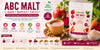 ABC Malt — Apple, Beetroot & Carrot health drink powder in a tin | Theerthaa