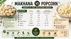 Makhana (fox nuts) and popcorn side by side — a nutrition comparison of India's two most popular light snacks to find the healthier choice