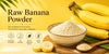 Raw banana powder (Vazhakkai Maavu) — traditional South Indian baby food made from unripe green bananas, naturally gluten-free and additive-free | Theerthaa