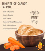 Carrot Pappad