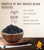 Dry Grapes Black Seedless