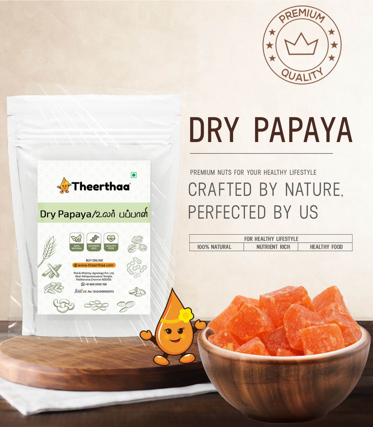 Dry Papaya