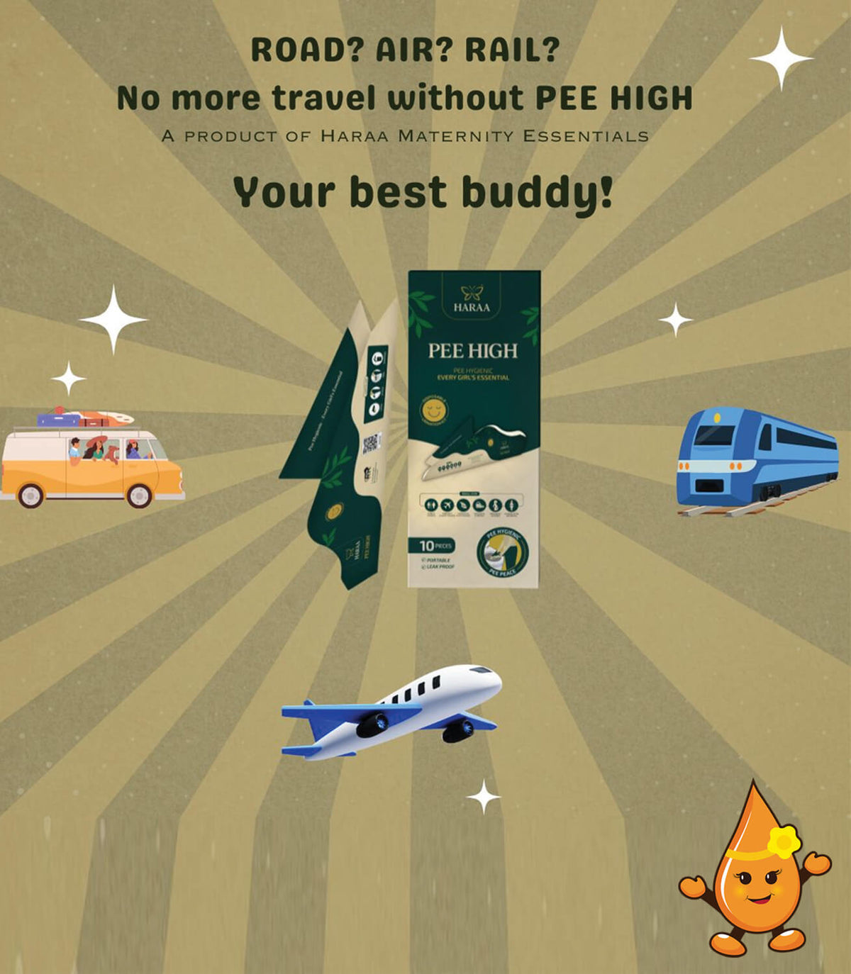 HARAA Pee High