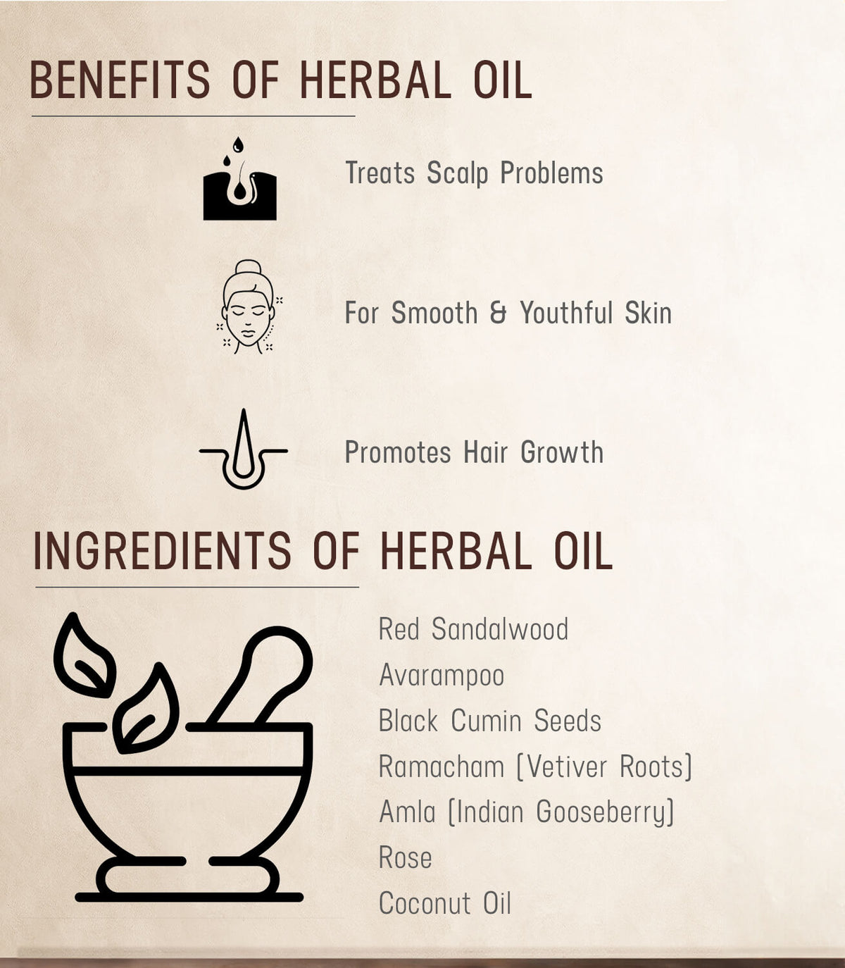 Cold Pressed Herbal Oil