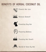 Cold Pressed Herbal Coconut Oil