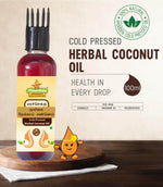 Cold Pressed Herbal Coconut Oil