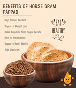 Horse Gram Pappad