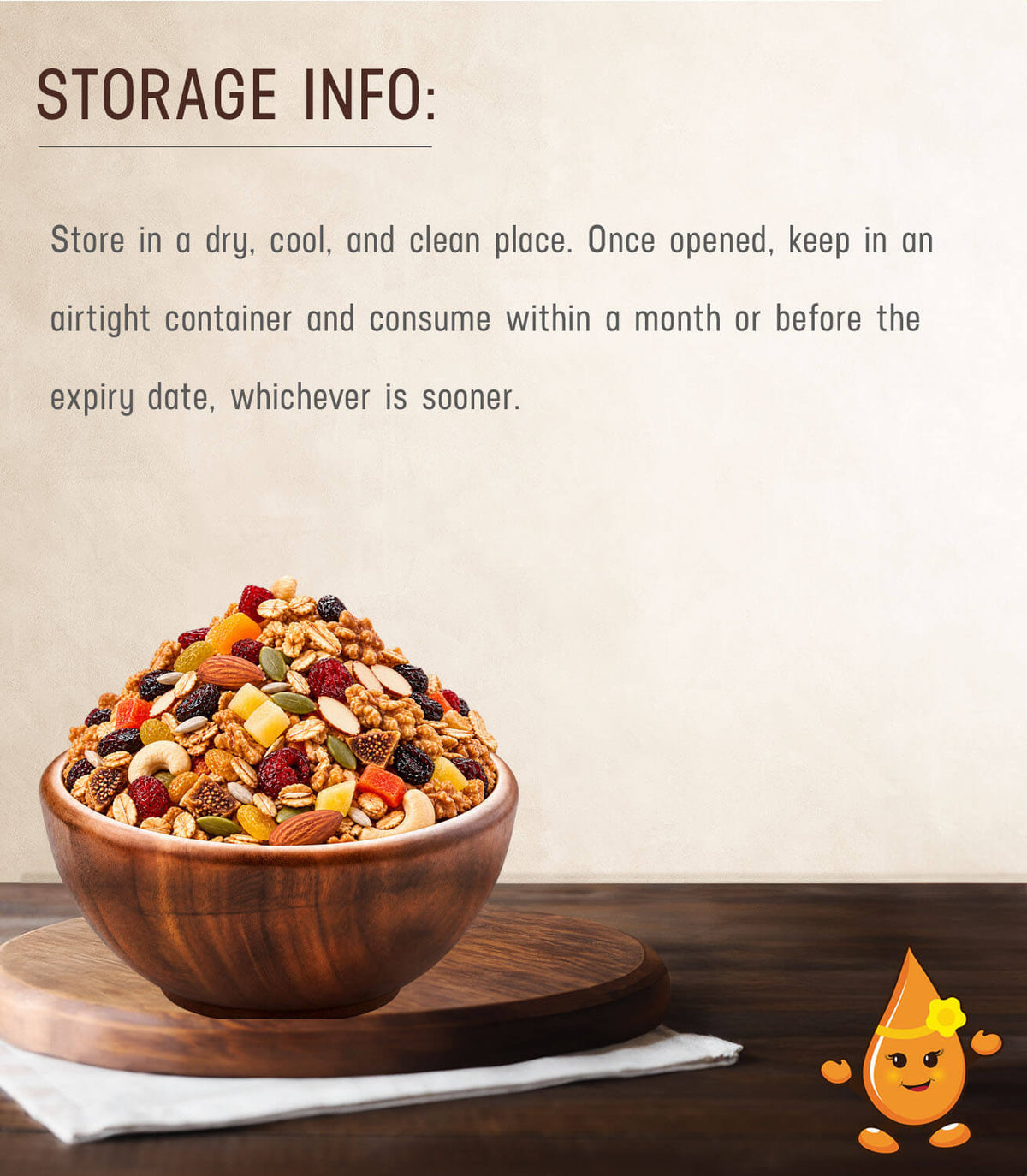 Mixed Fruit and Nuts Muesli