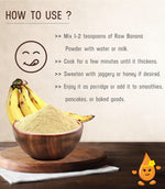 Raw Banana Powder