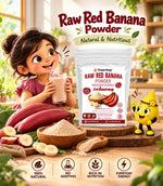 Raw Red Banana Powder