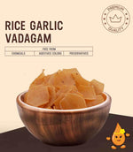Rice Garlic Vadagam
