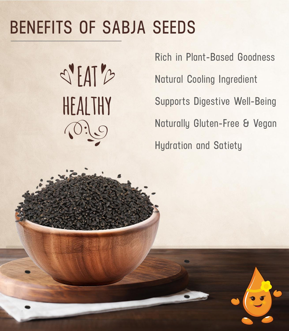 Sabja Seeds