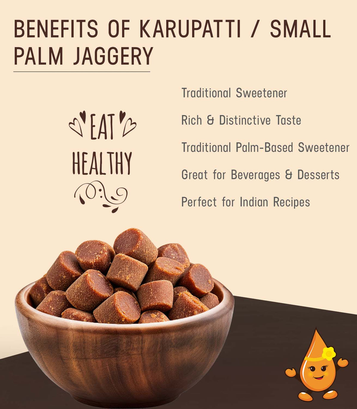 Small Palm Jaggery