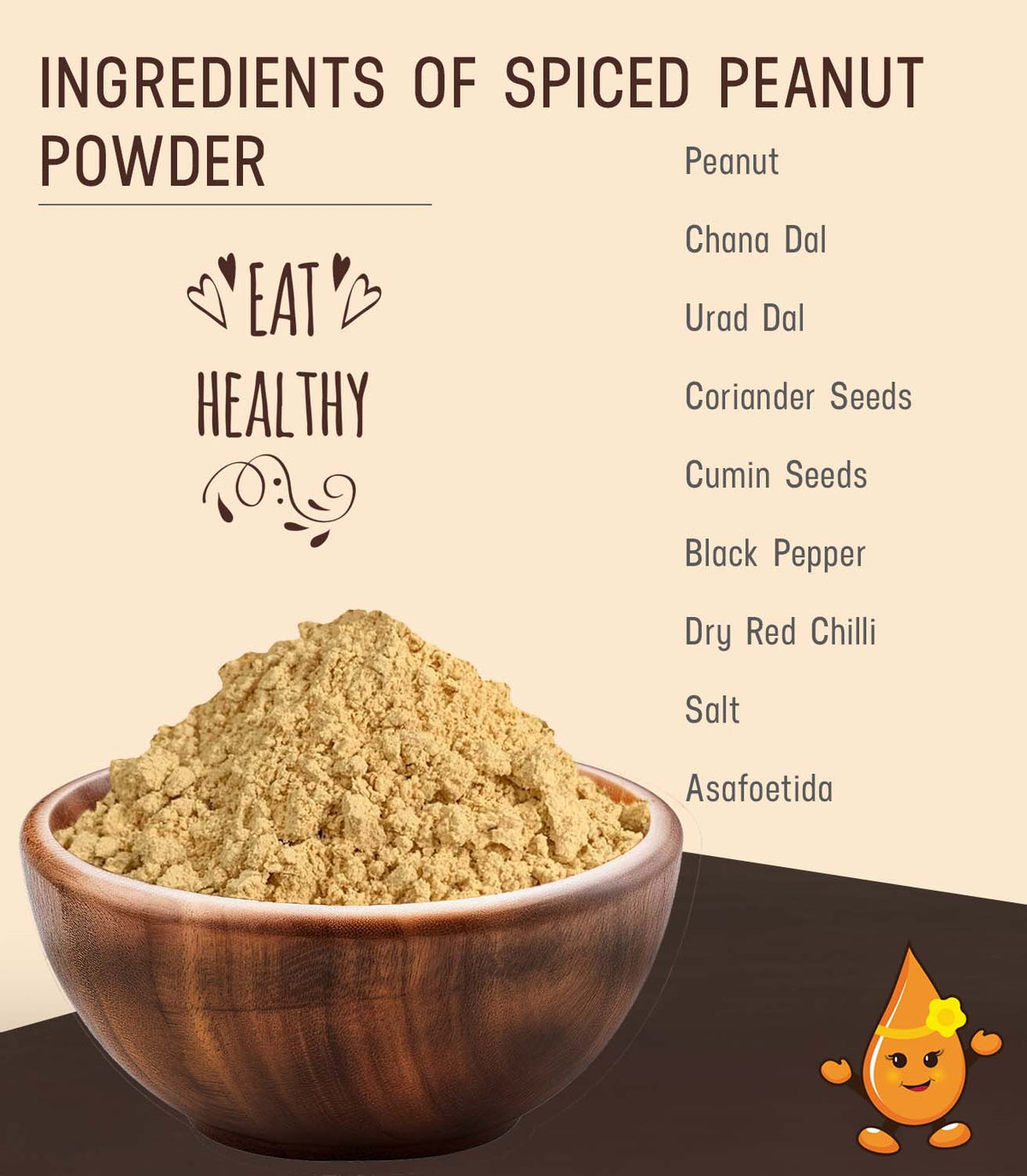 Spiced Peanut Powder