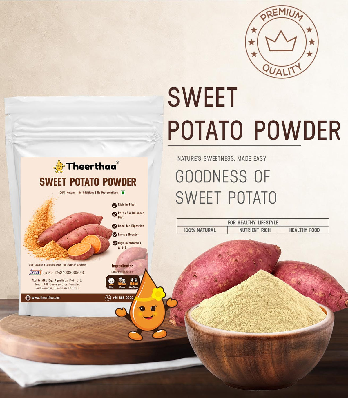 Sweet Potato Powder
