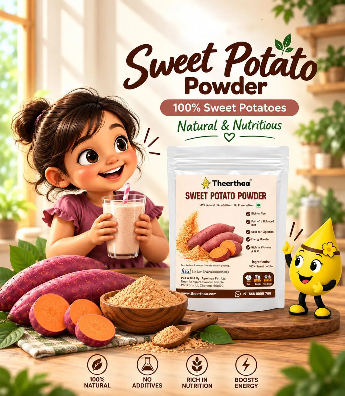 Sweet Potato Powder