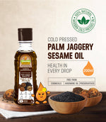 Cold Pressed Karupatti Sesame Oil