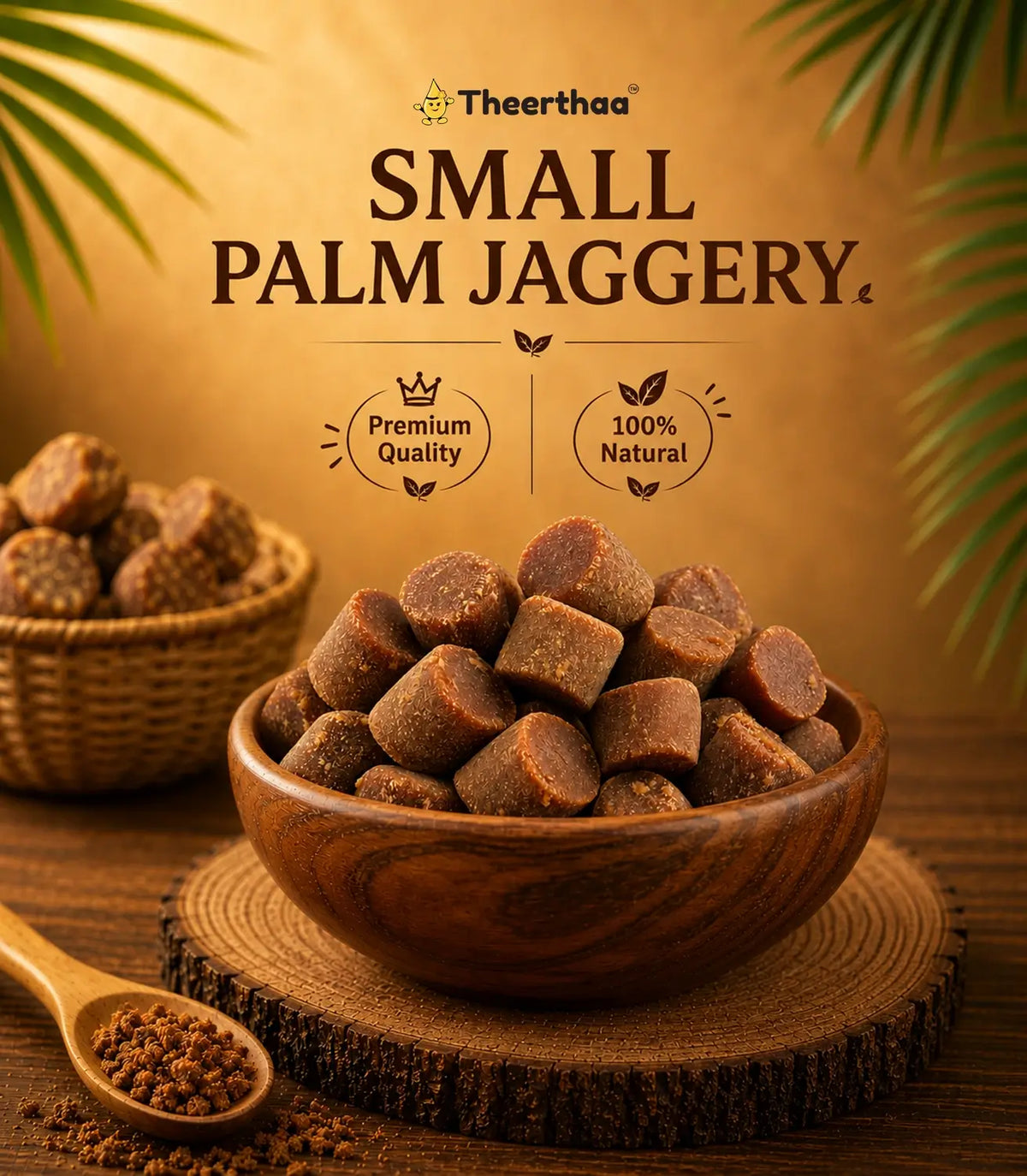 Small Palm Jaggery
