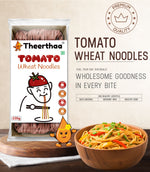 Tomato Wheat Noodles | healthy noodles | Theerthaa