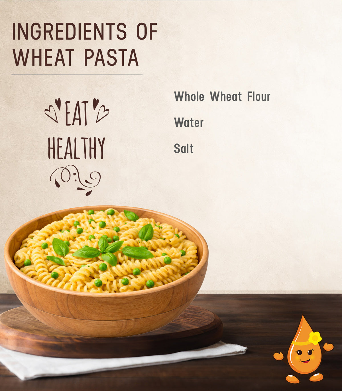 Benefits of Wheat Pasta for fitness | Theerthaa