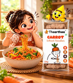 Carrot Wheat Noodles