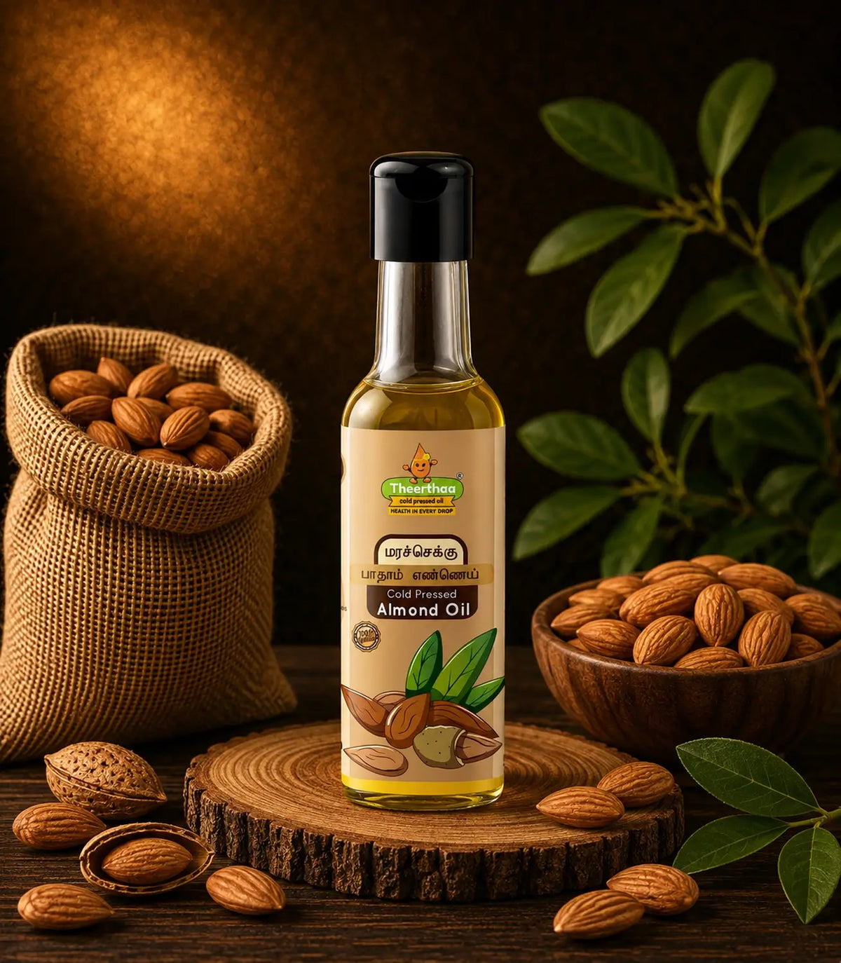 Cold Pressed Almond Oil