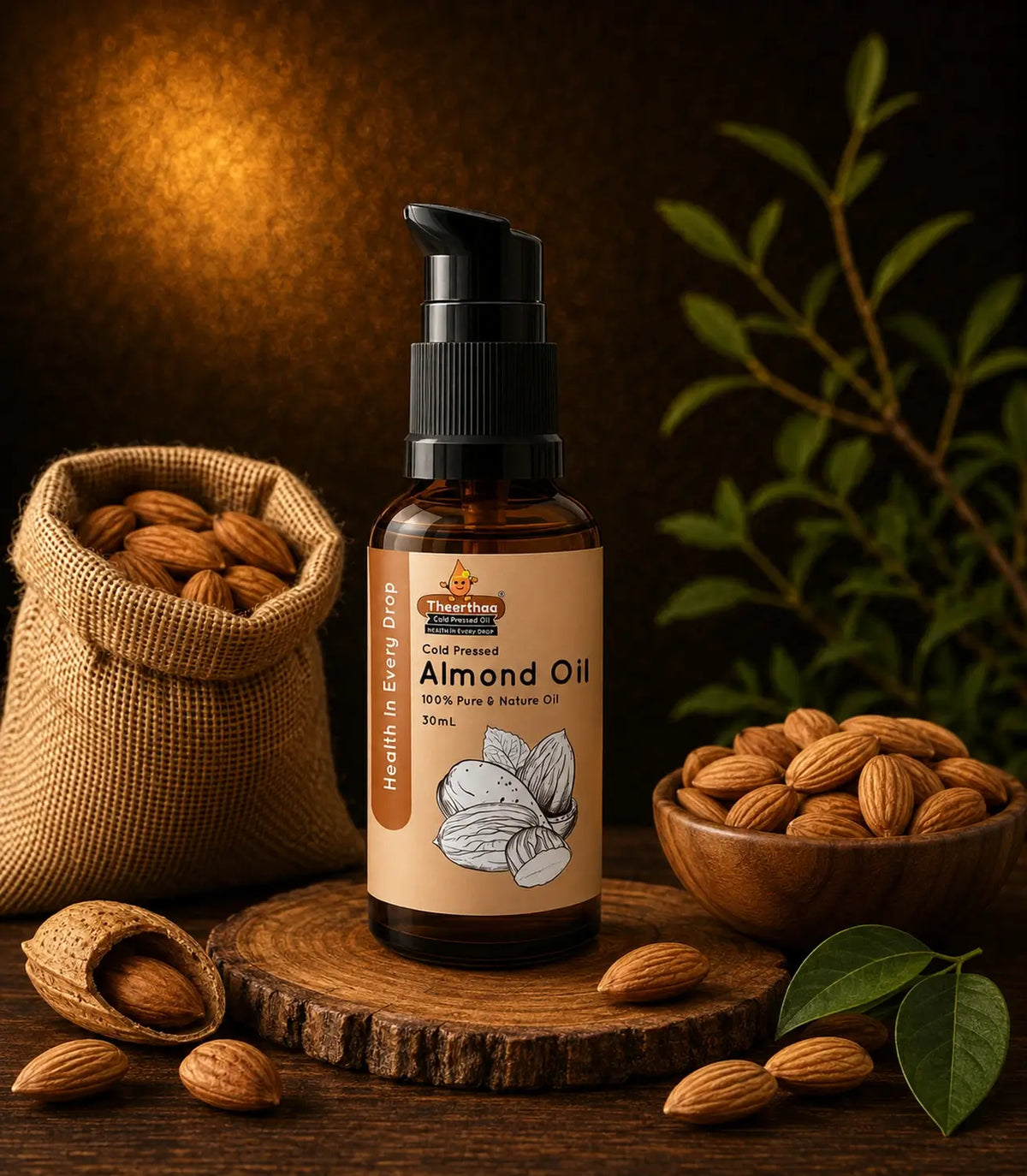 Cold Pressed Almond Oil
