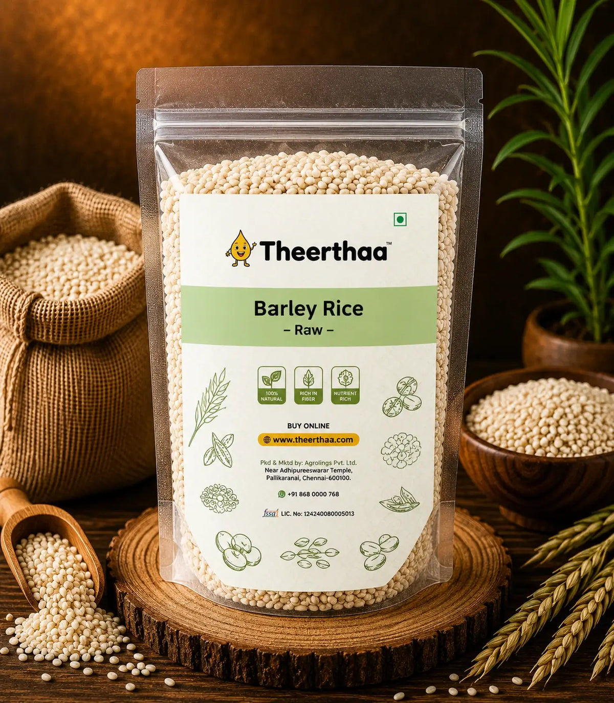 Barley Rice Raw