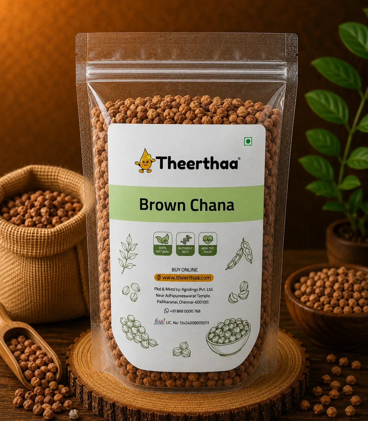 Brown Chana