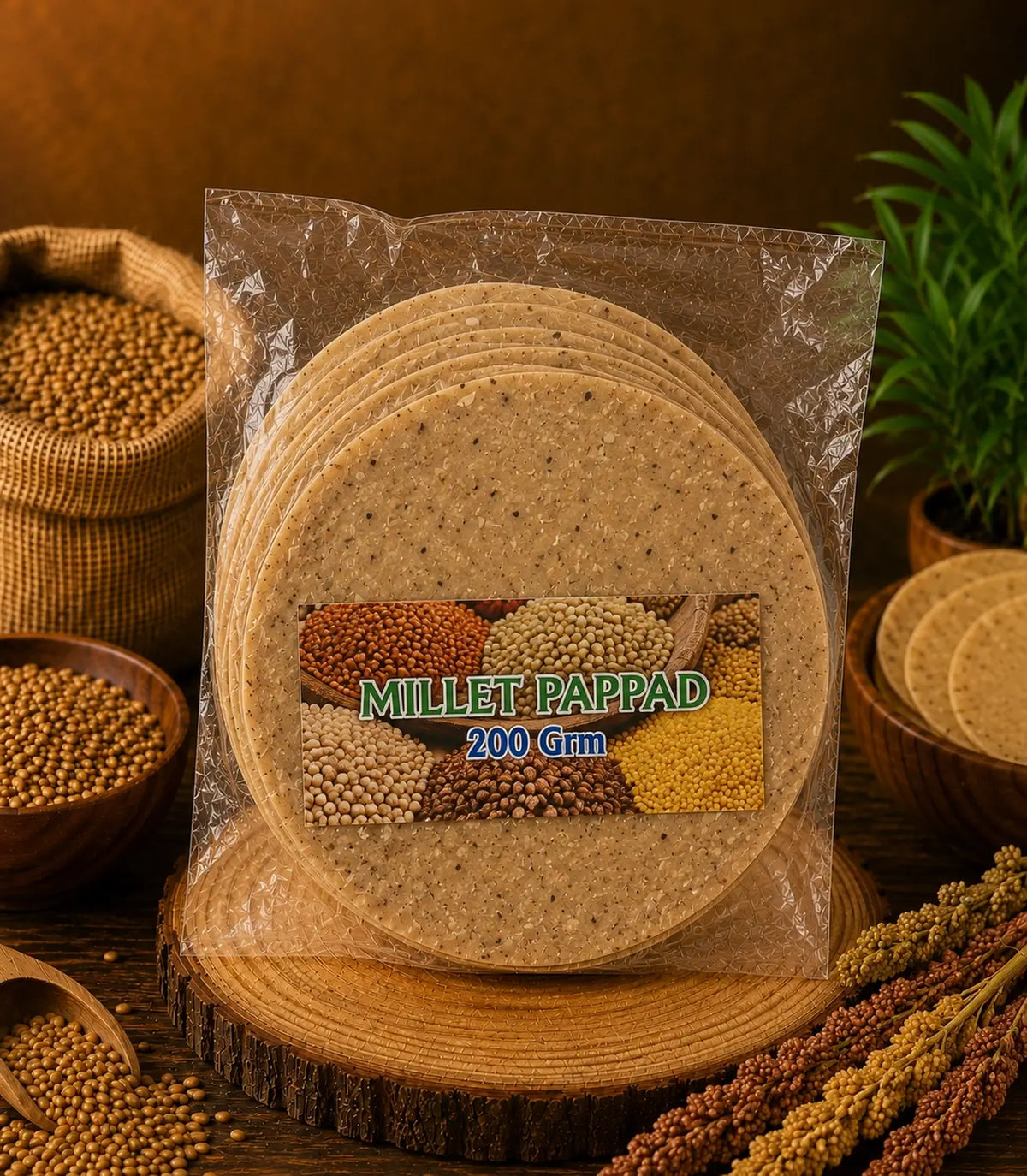 Millet Pappad