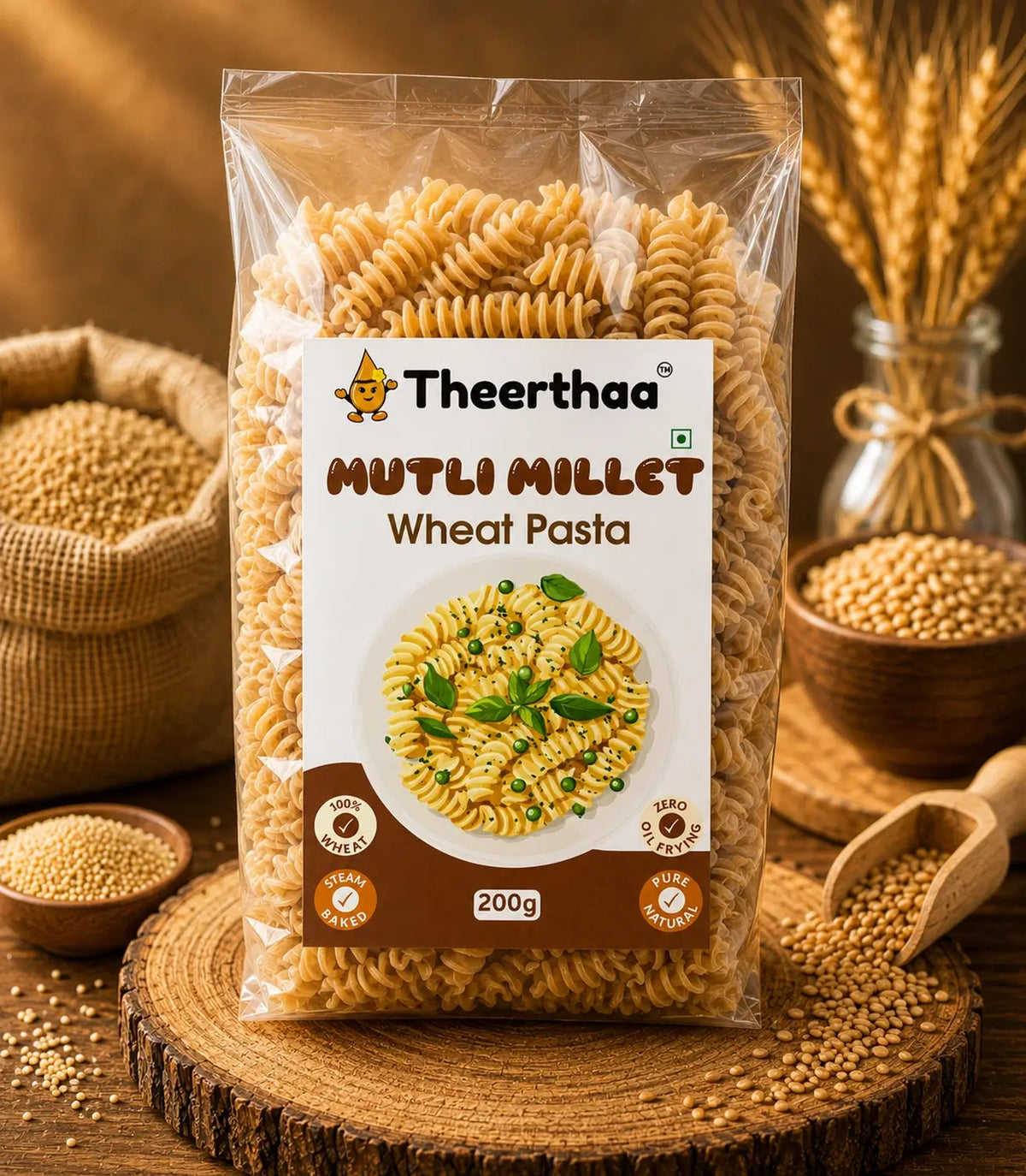 Multi Millet Wheat Pasta