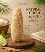 Natural Loofah Scrub (Normal Shape)