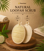 Natural Loofah Scrub (Oval Shape)