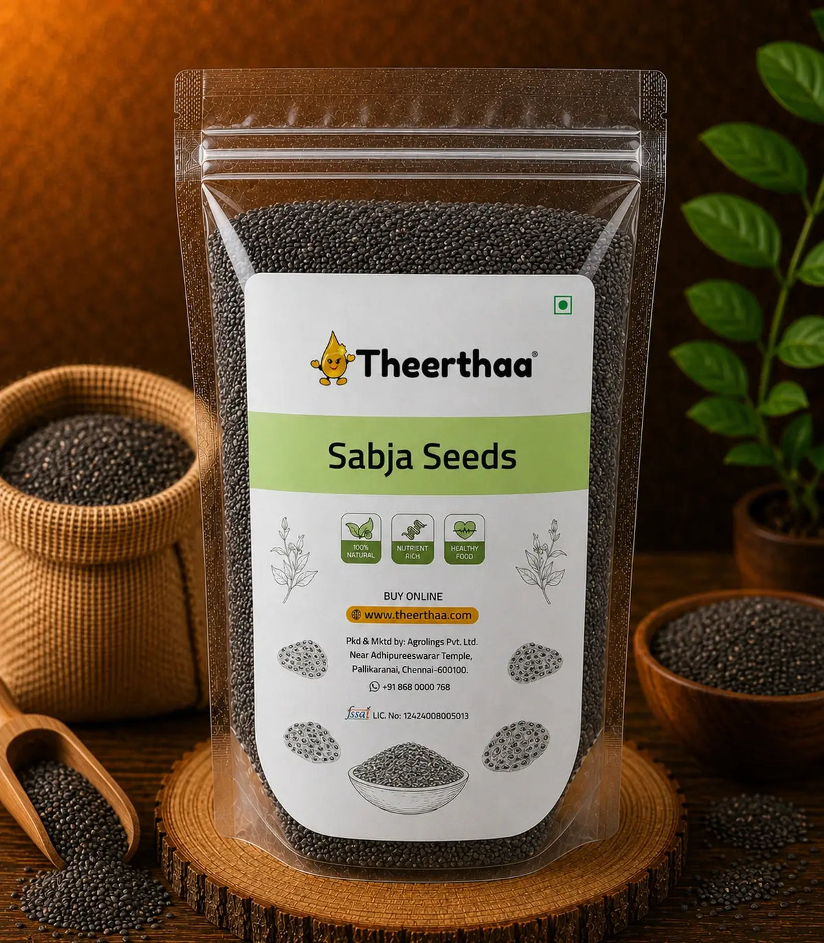Sabja Seeds