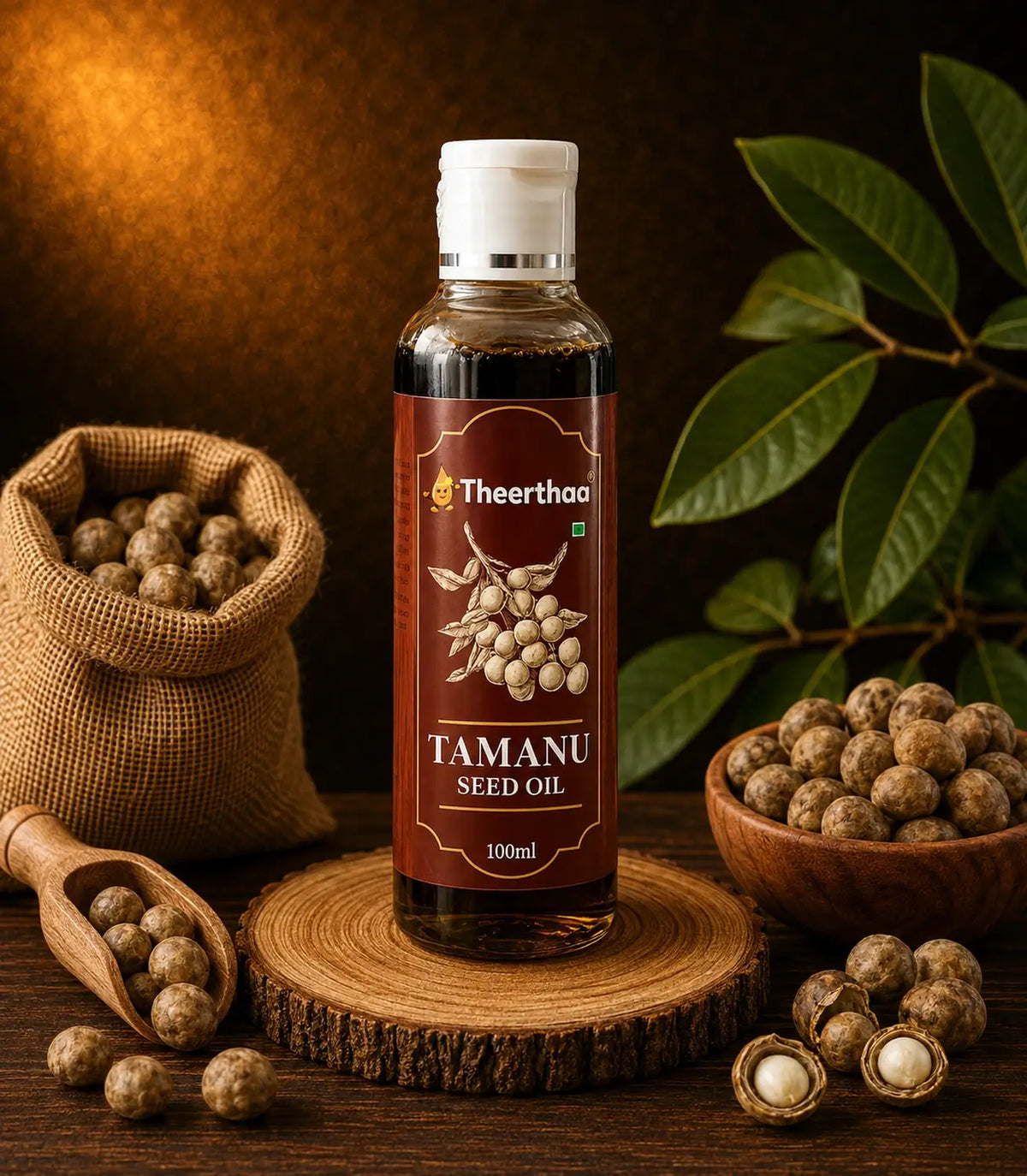 Cold Pressed Tamanu Seed Oil